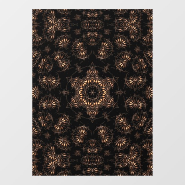 Autocollant Pour Fenêtre Âge de bronze Mandala (Feuille)