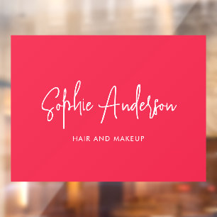 Autocollant Pour Fenêtre Ajouter une marque tendance moderne couleur person