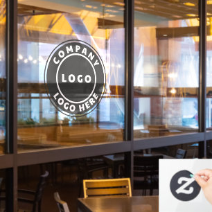 Autocollant Pour Fenêtre Ajoutez le logo de votre entreprise Propriétaire d