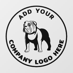 Autocollant Pour Fenêtre Ajoutez le logo de votre entreprise Réception de l