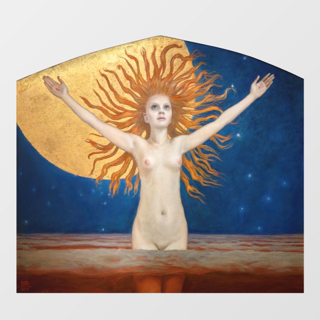 Autocollant Pour Fenêtre Akseli Gallen-Kallela - Ad Astra (Feuille)