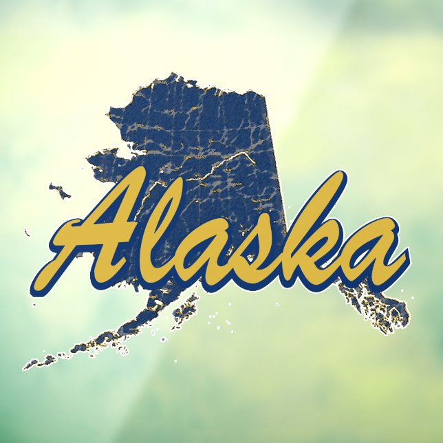 Autocollant Pour Fenêtre Alaska (Feuille 3)