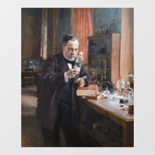 Autocollant Pour Fenêtre Albert Edelfeue - Portrait de Louis Pasteur