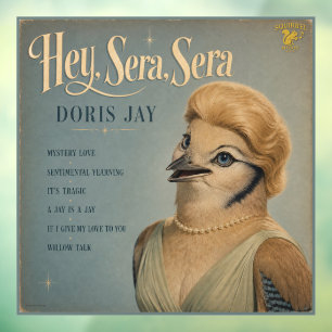 Autocollant Pour Fenêtre Album Doris Jay : une parodie