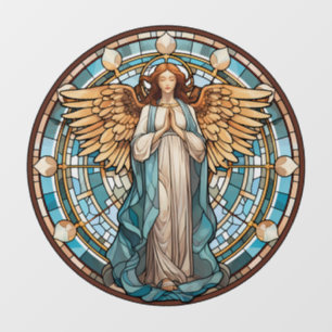 Autocollant Pour Fenêtre Angel - Sticker de fixation de la fenêtre du capte