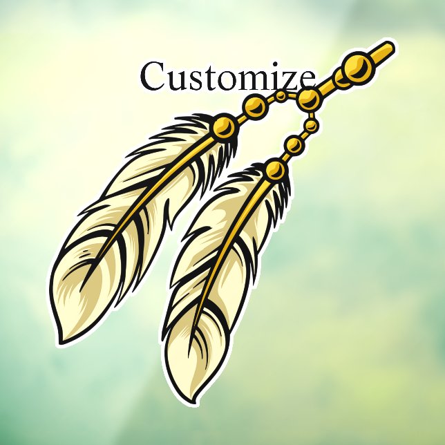Autocollant Pour Fenêtre Apache Feathers Thunder_Cove (Feuille 3)