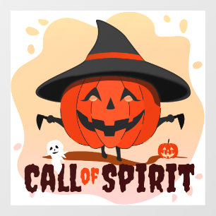 Autocollant Pour Fenêtre Appel de l'Esprit d'Halloween