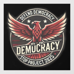 Autocollant Pour Fenêtre Arrêter le projet 2025