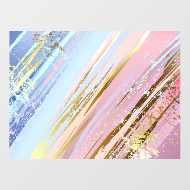 Autocollant Pour Fenêtre Arrière - plan rose texturé (Feuille)