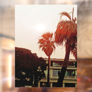 Autocollant Pour Fenêtre Attachement de fenêtre tropicale