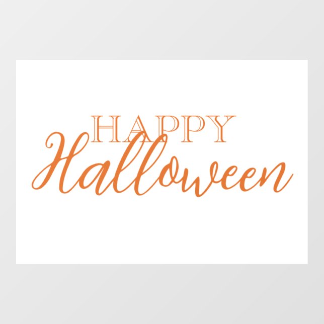 Autocollant Pour Fenêtre Attractive & Mystical Halloween Witch Conjures (Feuille)