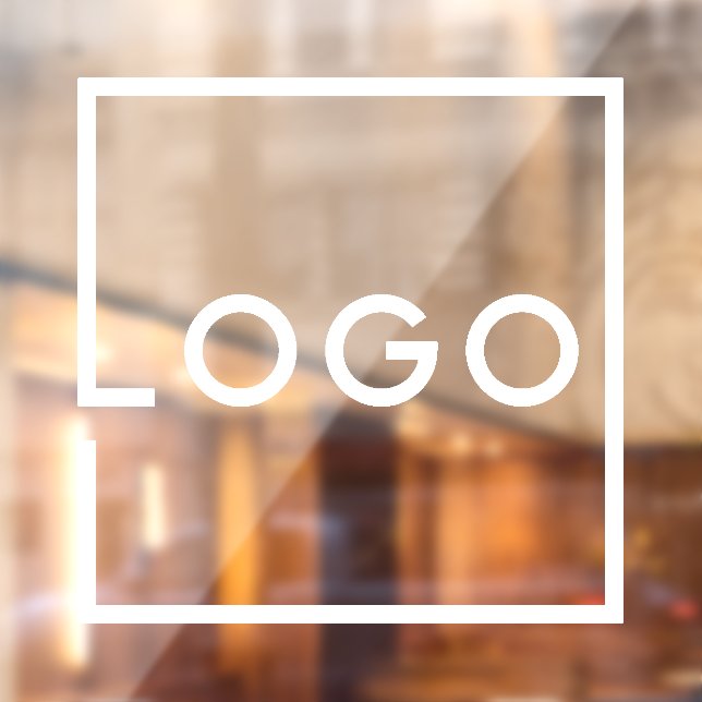 Autocollant Pour Fenêtre Autocollant de fenêtre avec logo d'entreprise pers (Feuille 2)