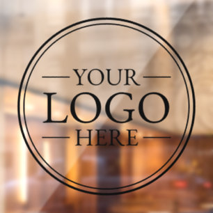 Autocollant Pour Fenêtre Autocollant de fenêtre avec logo d'entreprise pers