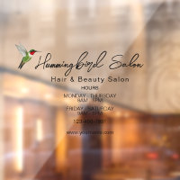 Autocollant de fenêtre Colibri