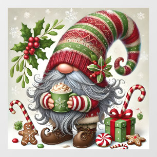 Autocollant Pour Fenêtre Autocollant de fenêtre de lutin de Noël