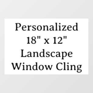 Autocollant Pour Fenêtre Autocollant de fenêtre de paysage personnalisé 45,