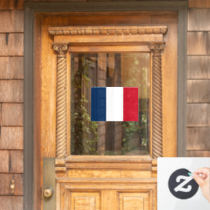 Autocollant Pour Fenêtre Autocollant de fenêtre drapeau français