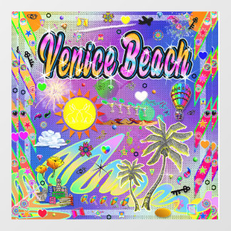 Autocollant Pour Fenêtre Autocollant de fenêtre Nu Era de Venice Beach