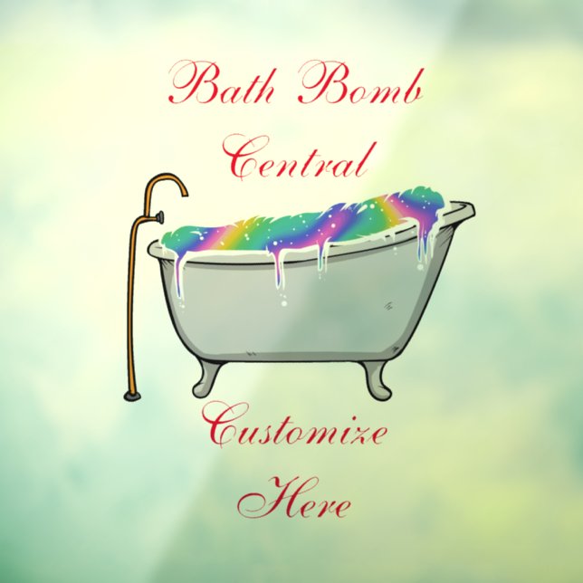 Autocollant Pour Fenêtre Bain Bombe Central Thunder_Cove (Feuille 3)