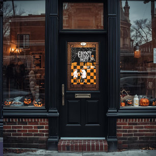 AUTOCOLLANT POUR FENÊTRE BAL DE HALLOWEEN