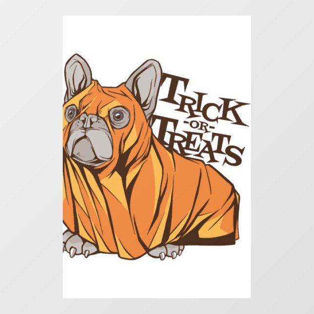 Autocollant Pour Fenêtre Balais d'Halloween (Feuille)