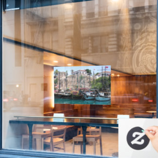 Autocollant Pour Fenêtre Bateaux de plaisance près des murs