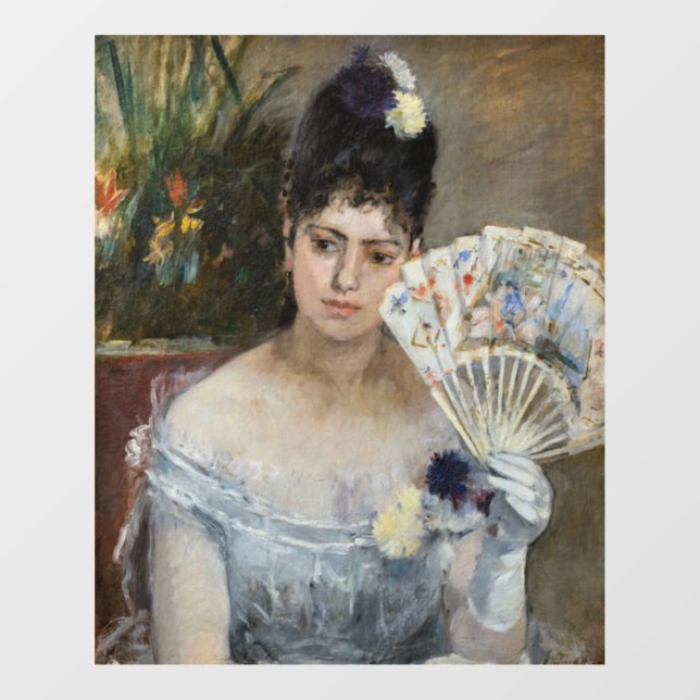 Autocollant Pour Fenêtre Berthe Morisot - Au bal (Feuille)