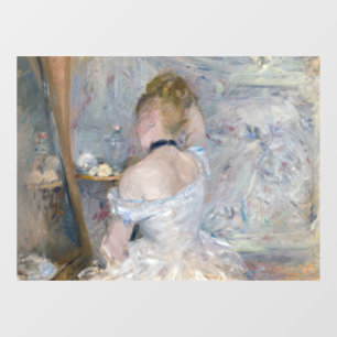 Autocollant Pour Fenêtre Berthe Morisot - Femme à sa Toilette