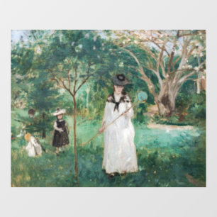 Autocollant Pour Fenêtre Berthe Morisot - La chasse aux papillons