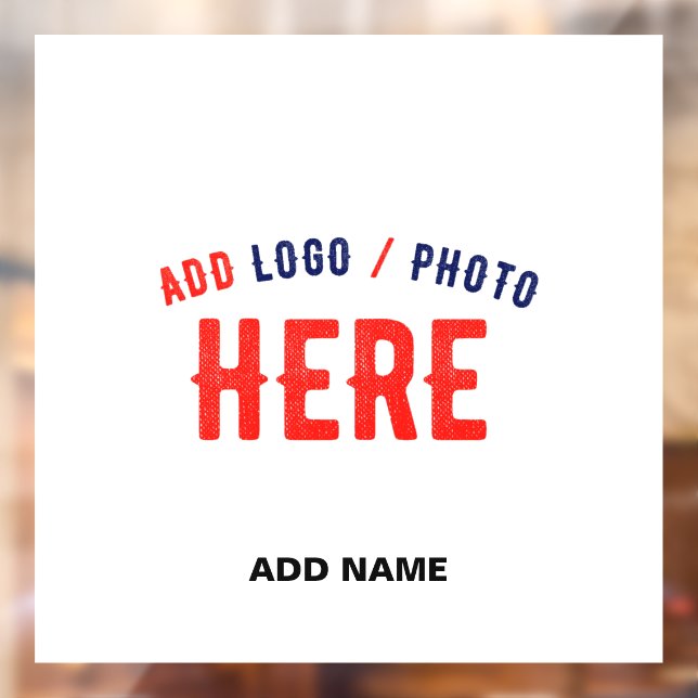 AUTOCOLLANT POUR FENÊTRE BLANC PERSONNALISABLE MODERNE ET ÉLÉGANT, MARQUE V (Feuille 2)