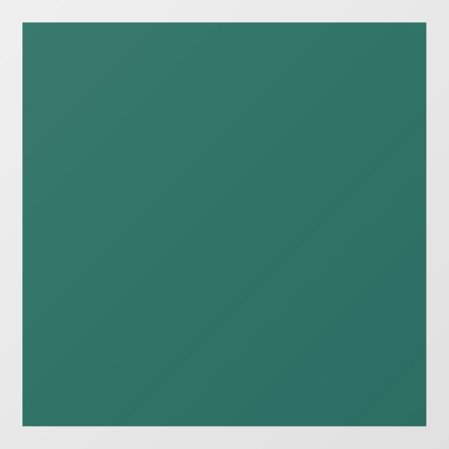 Autocollant Pour Fenêtre  Bleu vert foncé (couleur solide)  (Feuille)