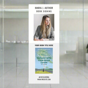 Autocollant Pour Fenêtre Book Launch Event l Auteur Photo promotionnelle