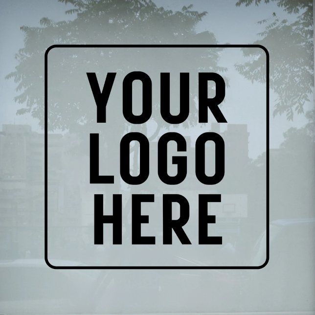 Autocollant Pour Fenêtre Boutique personnalisée (Créateur téléchargé)