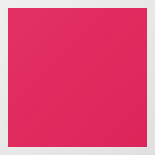 Autocollant Pour Fenêtre Bouton à lèvres (couleur solide) Crimson