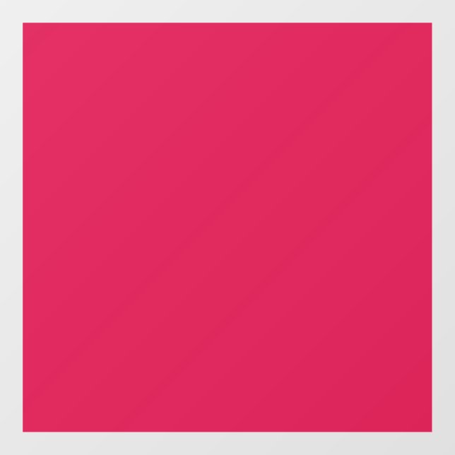 Autocollant Pour Fenêtre Bouton à lèvres (couleur solide) Crimson (Feuille)