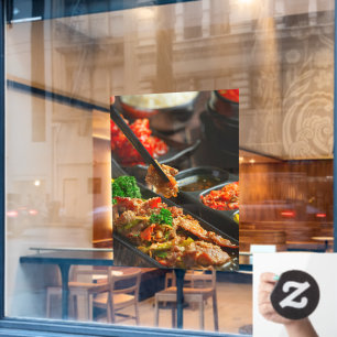 Autocollant Pour Fenêtre Bulgogi alimentaire coréen ou barbecue de boeuf ma