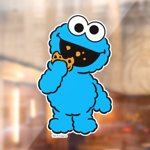 Autocollant Pour Fenêtre C est pour Cookie Monster