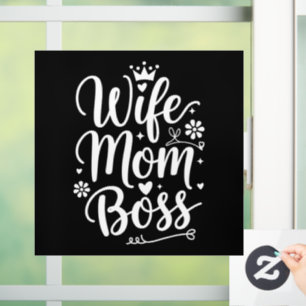 Autocollant Pour Fenêtre Cadeau de fête des mères mignon pour femme maman p