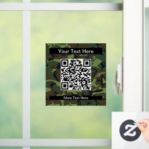 Autocollant Pour Fenêtre Camouflage vert, Armée