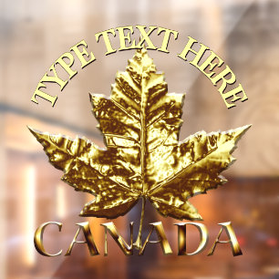 Autocollant Pour Fenêtre Canada Décal Sporty Custom Canada Clouage de fenêt