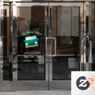 Autocollant Pour Fenêtre Caricature de voiture 4 X4 hors route