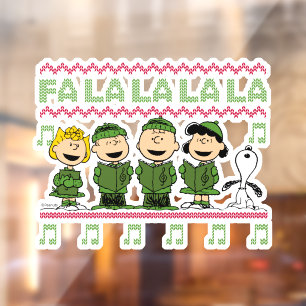 Autocollant Pour Fenêtre Caroling Christmas Sweater Graphic