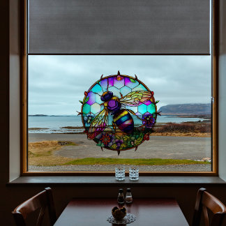 Autocollant Pour Fenêtre Chauffeur à nid d'abeille Faux