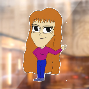 Autocollant Pour Fenêtre chibi