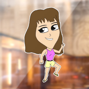 Autocollant Pour Fenêtre chibi