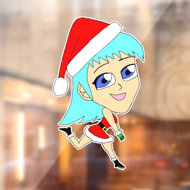 Autocollant Pour Fenêtre chibi (Feuille 2)