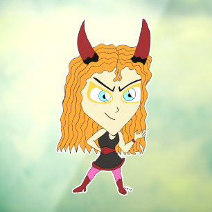 Autocollant Pour Fenêtre chibi