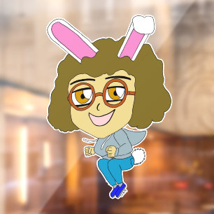 Autocollant Pour Fenêtre chibi bunnygirl