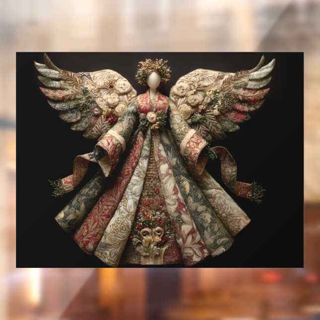 Autocollant Pour Fenêtre Christmas Angel (Feuille 2)