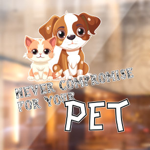 Autocollant Pour Fenêtre Citation promotionnelle pour entreprise de compagn